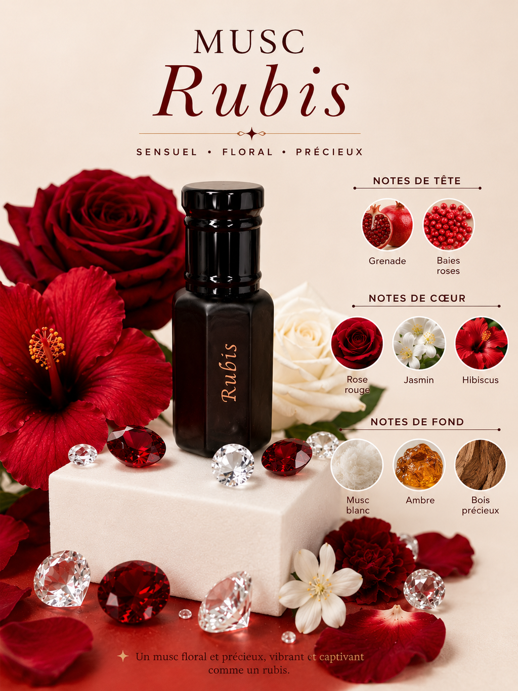 Musc intime Rubis