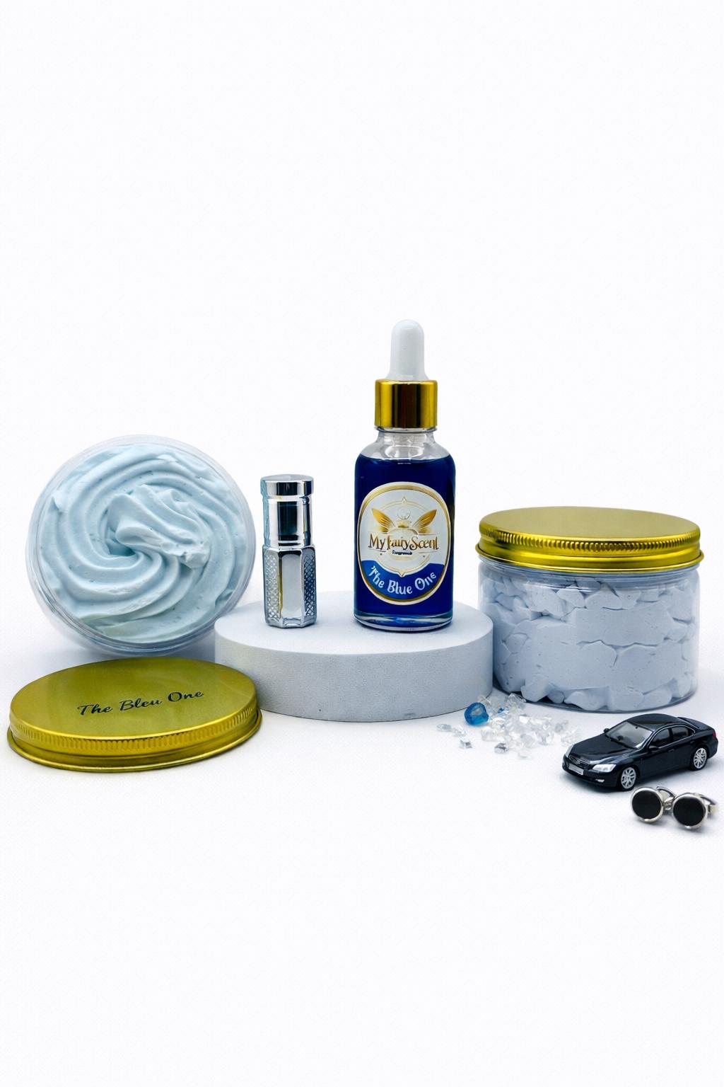 Gamme corporelle parfumée the bleu one